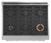 Café 6.2 Cu. Ft. Smart Commercial-Style 6-Burner Gas Range - CGY366P2TS1 