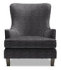 Sofa Lab The Wing Chair - Luxury Charcoal 