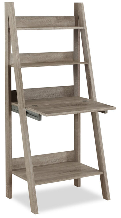 Darian 25.5\" Ladder Style Office Desk - Taupe