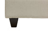 Scarlett Chenille Ottoman - Ecru 