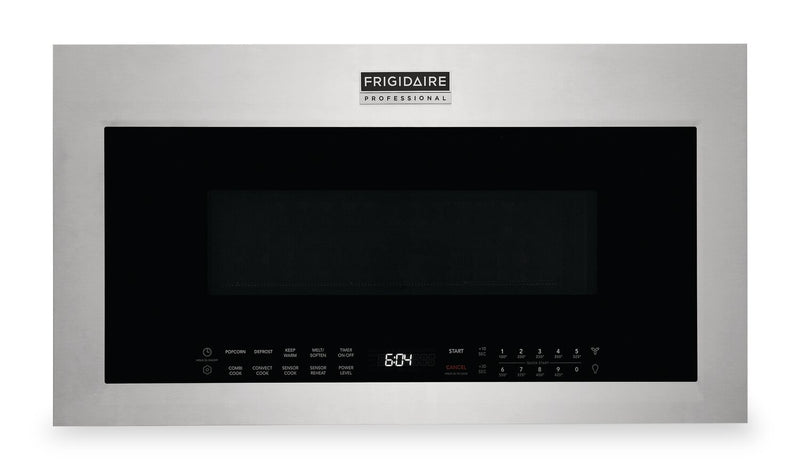 Frigidaire Professional 1.9 Cu. Ft. Over-the-Range Microwave with Convection Cooking and Sensor Cook - Smudge-Proof® Stainless Steel - PMOS198CAF