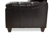 Addison Leath-Aire Loveseat - Blackberry 