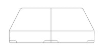 Springwall 2020 Low-Profile Split Queen Boxspring Set