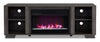 Antoni 62\" Modern Electric Fireplace TV Stand with Storage and Cable Management for TVs up to 70\"- Grey