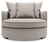 Sofa Lab The Cuddler Chair - Pax Slate 