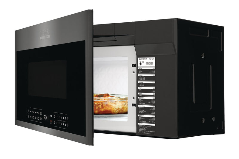 Frigidaire Gallery 1.9 Cu. Ft. Over-the-Range Microwave with Sensor Cook and Effortless Clean™ Interior - Smudge-Proof® Black Stainless Steel - GMOS1964AD