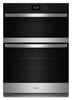 Whirlpool 27" 4.3 Cu. Ft. Electric Combination Wall Oven with True Convection - Fingerprint Resistan… | Four mural combiné électrique Whirlpool de 4,3 pi³ et de 27 po avec convection véritable - acier ino…