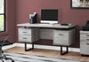 Teagan Reversible Desk – Light Grey  
