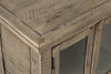 Rocco Wood Accent Cabinet – Large  - Rustic style Accent Cabinet in Natural Wood  Acacia