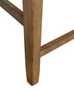 Dena Counter-Height Dining Chair - Walnut - Country style Dining Chair in Walnut Rubberwood