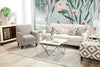 Kylie Linen-Look Fabric Accent Chair - Charcoal Emblem 