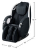 Panasonic Urban 29.5" Leather-Look Fabric Massage Chair with Bluetooth and USB Port - Black | Fauteuil de massage Urban de Panasonic de 29,5 po en tissu d’apparence cuir avec Bluetooth et port USB - noir