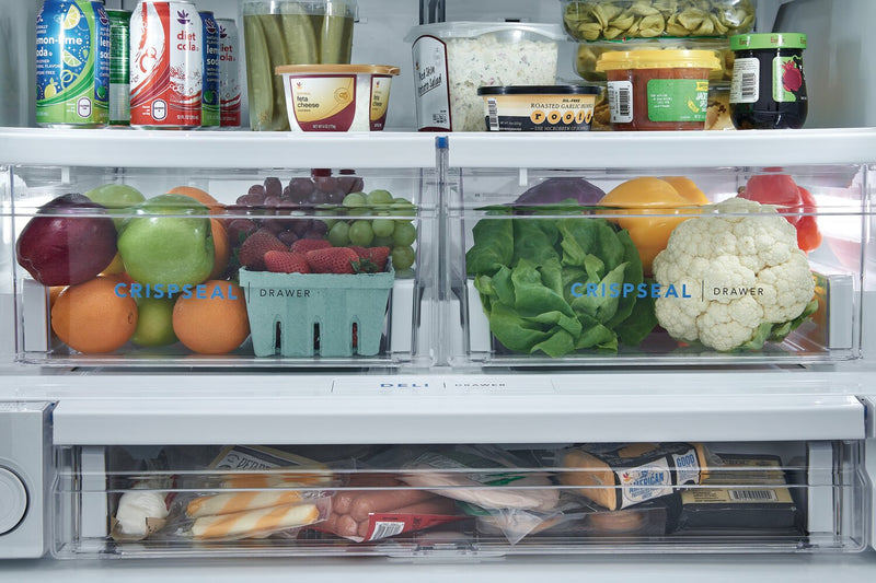 Frigidaire 36\" 27.8 Cu. Ft. Standard-Depth French-Door Refrigerator - Stainless Steel - FRFS2823AS
