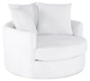 Grande Chenille Cuddler Chair - Plush Heaven 