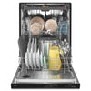 Whirlpool Top-Control Dishwasher with Third Rack - WDTA50SAKV - Dishwasher in Fingerprint Resistant Black Stainless Steel 