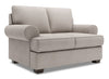 Sofa Lab Roll Loveseat - Pax Slate 