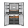 KitchenAid 19.4 Cu. Ft. Counter-Depth 4-Door Refrigerator - KRQC506MPS 