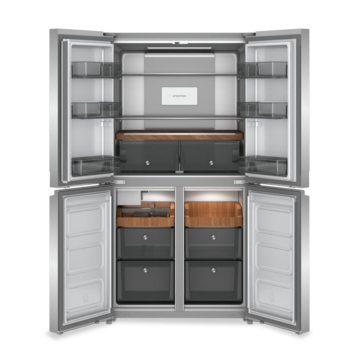 KitchenAid 36\" 19.4 Cu. Ft. French-Door Refrigerator - Stainless Steel - KRQC506MPS