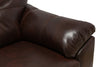 Addison Leath-Aire Chair - Brown 