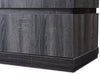 Rhys 70" TV Stand with TV Mount - Contemporary style TV Stand in Distressed grey Glass, Medium Density Fibreboard (MDF)