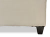 Addison Leath-Aire Ottoman - Beige 