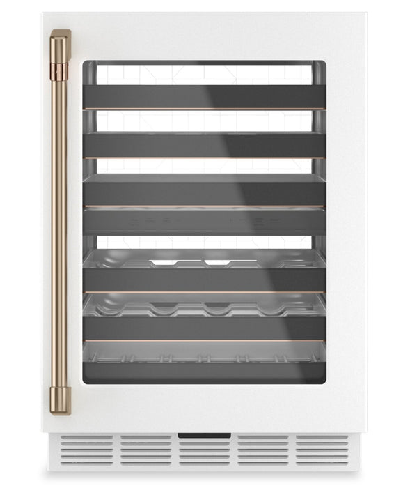 Cafe 24\" 4.7 Cu. Ft. Wine Chiller Refrigerator - White - CCP06DP4PW2