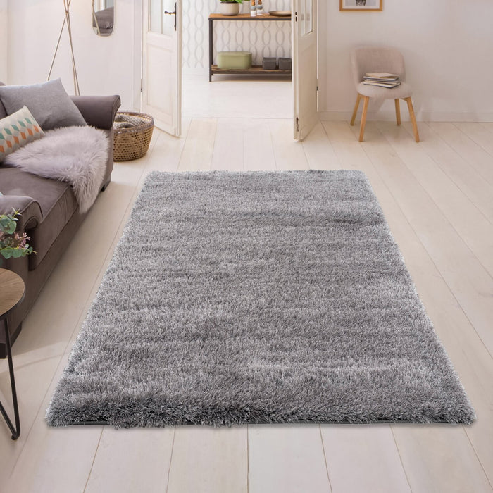 Glam Dark Grey Area Rug - 5' x 7'