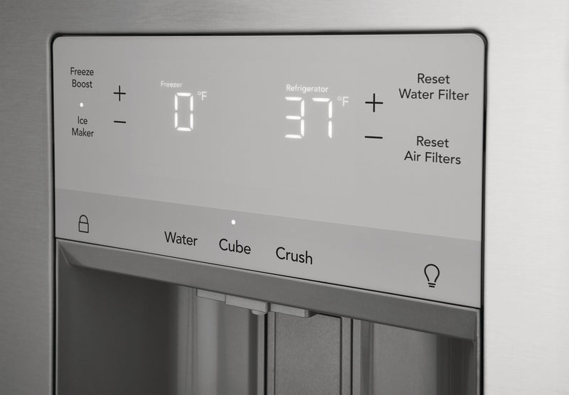 Frigidaire 36\" 27.8 Cu. Ft. Standard-Depth French-Door Refrigerator - Stainless Steel - FRFS2823AS