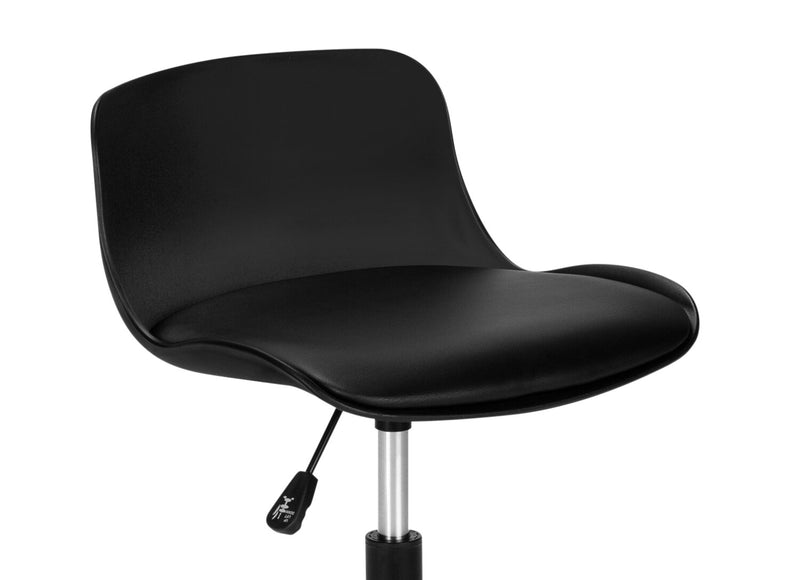 Letty 18.5\" Compact Office Chair with Low Back - Black