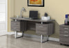 Teagan Reversible Desk - Dark Grey  