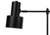 21" Black Metal Desk/Task Lamp with USB Charging|Lampe de travail et de bureau de 21 po en métal noir avec recharge USB