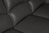 Chandler Leath-Aire Power Reclining Sofa - Grey  