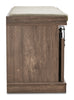 Gavin Bench with Shoe Storage 
