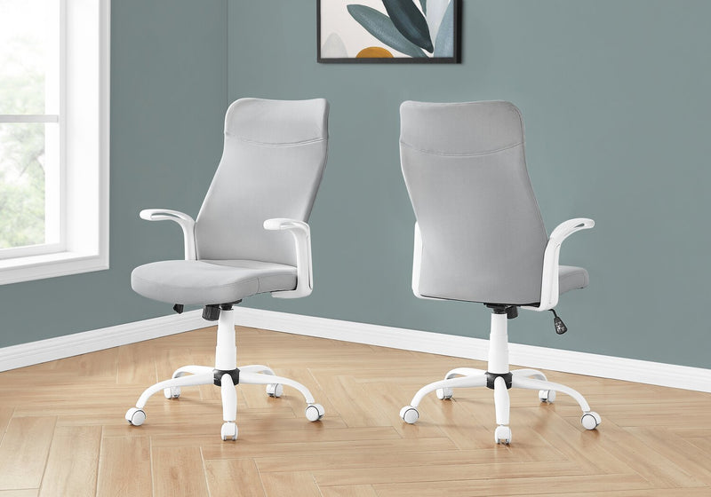 Roman 23\" Ergonomically Designed Office Chair - White