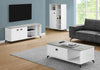 Cameron 60” TV Stand - White 