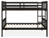 Miko Twin Open Panel Bunk Bed – Espresso 