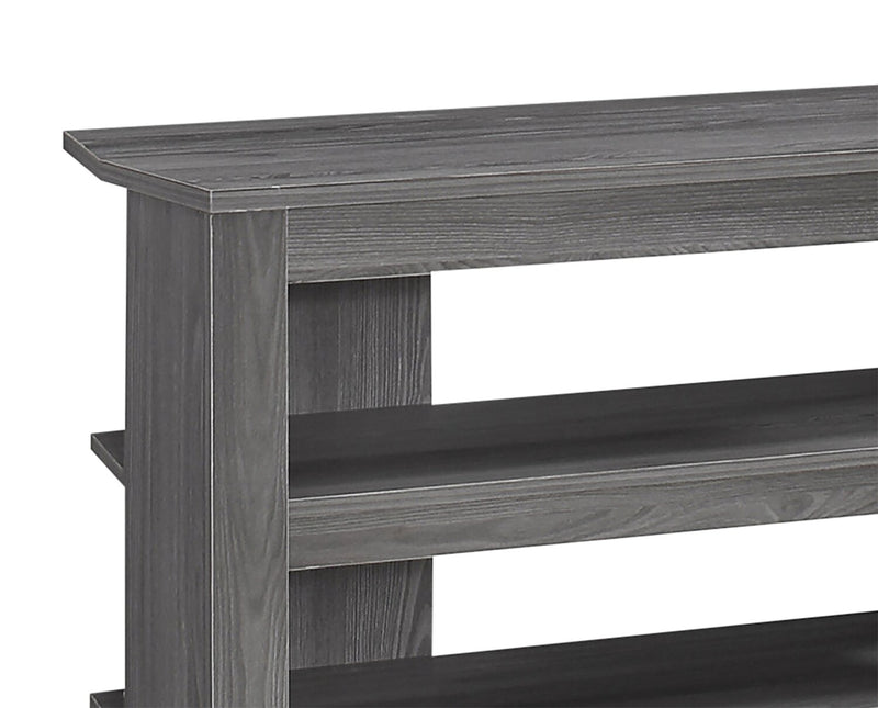Ira 42\" TV Stand with Storage and Cable Management for TVs up to 45\"- Grey