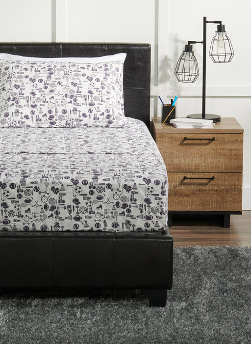 Joey 3-Piece Twin Cotton Sheet Set