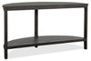 Axl 55" Traditional Sofa Table with Shelf - Dark Grey-Brown Wood|Table de salon traditionnelle Axl de 55 po avec tablette - bois gris-brun foncé