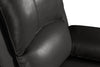 Chandler Leath-Aire Recliner - Grey  
