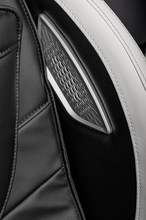 Panasonic Urban 29.5\" Leather-Look Fabric Massage Chair with Bluetooth and USB Port - Black