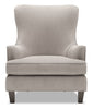 Sofa Lab The Wing Chair - Pax Slate 
