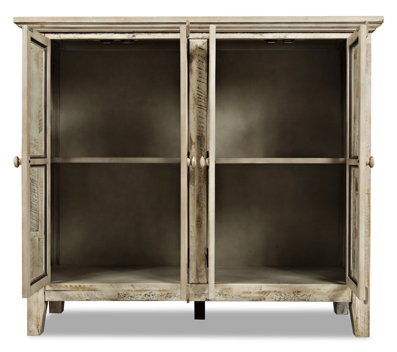 Rocco 48\" 4-Door Accent Cabinet - Cream