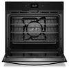 Whirlpool 30" 4.3 Cu. Ft. Electric Single Wall Oven with True Convection - Fingerprint Resistant Sta… | Four mural simple électrique Whirlpool de 4,3 pi³ et de 30 po avec convection véritable - acier inox…