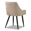 Eliot Dining Chair - Taupe - Contemporary style Dining Chair in Taupe Metal
