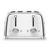 Smeg 4-Slice Long-Slot Toaster - TSF03SSUS|Grille-pain Smeg à fentes longues pour 4 tranches - TSF03SSUS