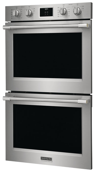 Frigidaire Professional 30\" 5.3/5.3 Cu. Ft. Electric Double Wall Oven with Total Convection - Smudge-Proof® Stainless Steel\t - PCWD3080AF