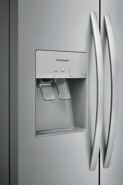 Frigidaire 36\" 25.6 Cu. Ft. Standard-Depth Side-by-Side Refrigerator - Stainless Steel - FRSS2623AS