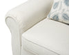 Scarlett Chenille Chair - Ecru 