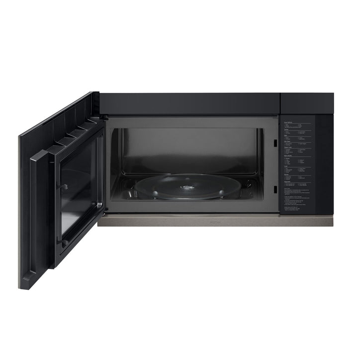 LG 2.1 Cu. Ft. Over-the-Range Microwave with ExtendaVent™ and Sensor Cooking - Smudge Proof Black Stainless Steel - MVEL2137D